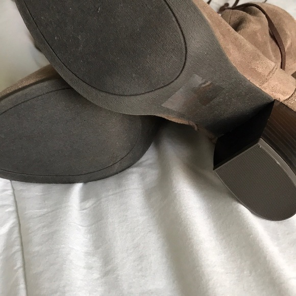 Quips Brown Suede Booties - Picture 6 of 8